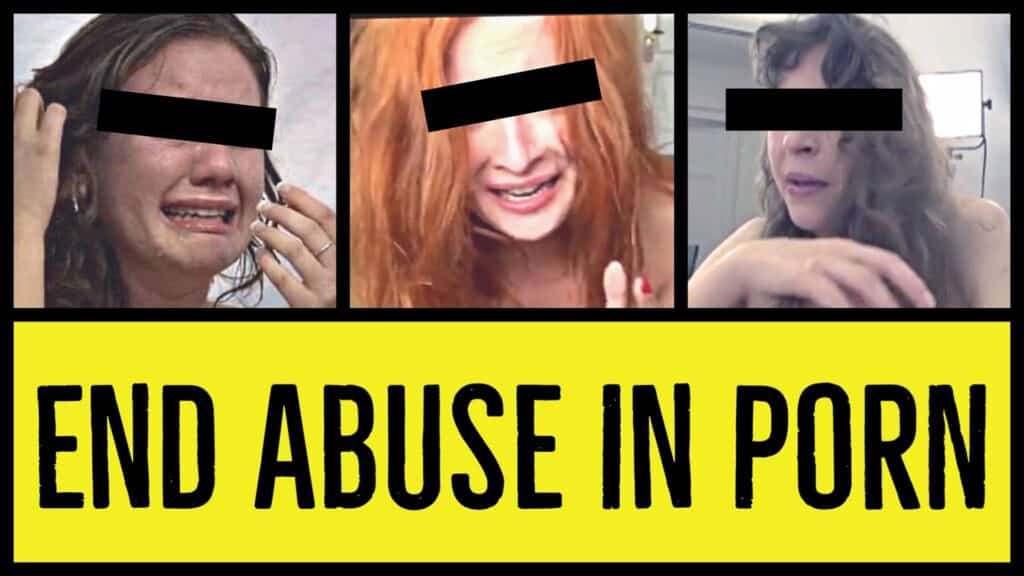 End Abuse in Porn campaign